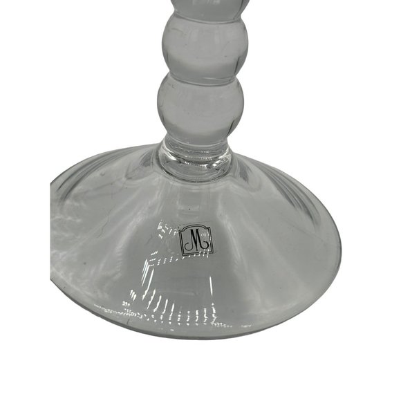 Vintage MCM Silver Fade 4 Ball Stem Rocks Glass Mid Century Modern 7 1/2" - Picture 2 of 10